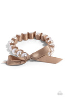Paparazzi Accessories Ribbon Rarity - Brown Bracelet