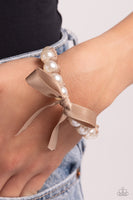 Paparazzi Accessories Ribbon Rarity - Brown Bracelet