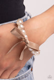 Paparazzi Accessories Ribbon Rarity - Brown Bracelet