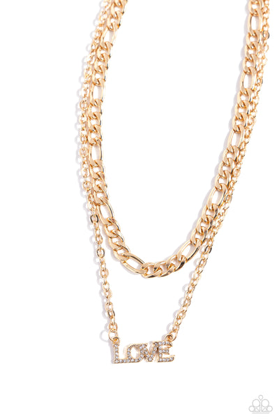 Paparazzi Accessories Lovely Layers - Gold Necklace