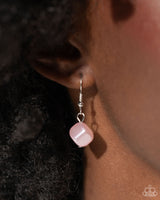 Paparazzi Accessories Cubed Cameo - Pink Necklace