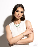 Paparazzi Accessories Robust Refinement - Green Bracelet