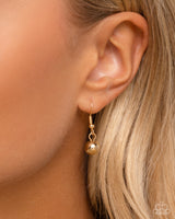 Paparazzi Accessories Hammered Horoscope - Gold Necklace