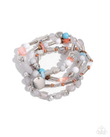 Paparazzi Accessories Cloudy Chic - Silver Bracelet