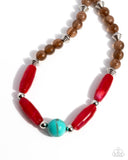 Paparazzi Accessories Sneaky Swirls - Multi Necklace