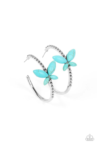 Paparazzi Accessories Bohemian Butterfly - Silver Earring