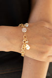 Paparazzi Accessories Lovable Luster Gold Bracelet