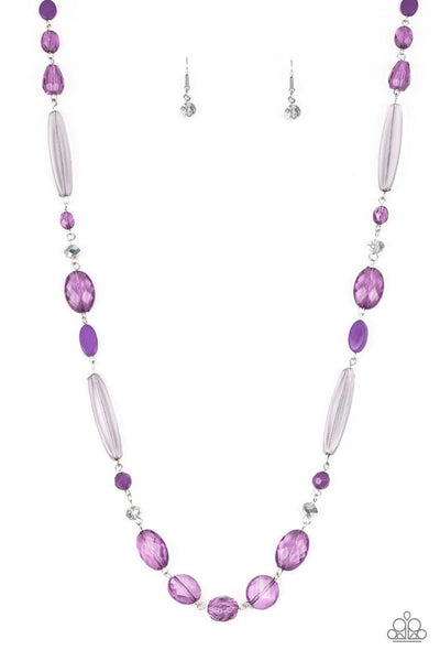 Paparazzi Accessories Quite Quintessence Purple Necklace