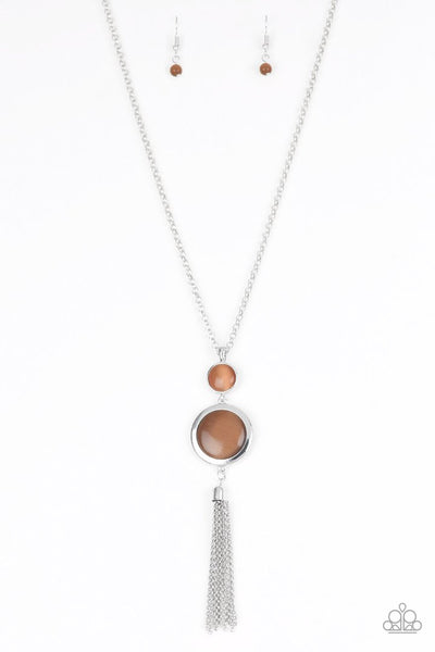 Paparazzi Accessories Have Some Common SENSE! Brown Necklace Set