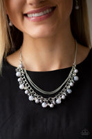 Paparazzi Accessories Wait and SEA Silver Necklace Set