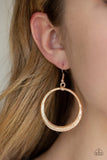 Paparazzi Accessories Modern Shimmer Rose Gold Earring