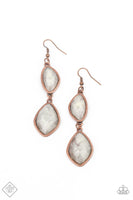Paparazzi Accessories The Oracle Has Spoken Copper Earring - January '21 Fashion Fix