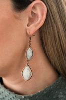 Paparazzi Accessories The Oracle Has Spoken Copper Earring - January '21 Fashion Fix