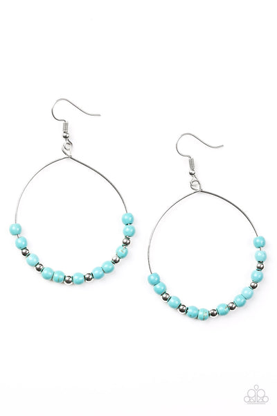 Paparazzi Accessories Stone Spa - Blue Earring