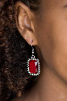 Paparazzi Accessories Downtown Dapper Red Earring