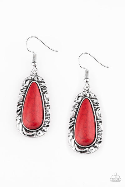 Paparazzi Accessories Cruzin' Colorado Red Earring