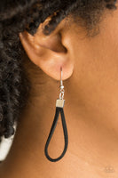 Paparazzi Accessories Walk the WALKABOUT Black Necklace Set