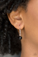 Paparazzi Accessories Put On Your Party Dress - Black Necklace Set