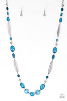 Paparazzi Accessories Quite Quintessence - Blue Necklace Set