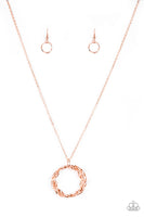 Paparazzi Accessories Millennial Minimalist - Copper Necklace
