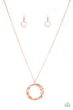 Paparazzi Accessories Millennial Minimalist - Copper Necklace