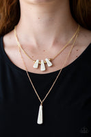 Paparazzi Accessories Basic Groundwork - Gold Necklace Set