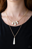 Paparazzi Accessories Basic Groundwork - Gold Necklace Set