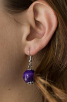 Paparazzi Accessories Caribbean Cover Girl Purple Necklace Set