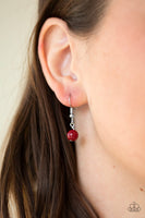 Paparazzi Accessories Voyager Vibes Red Necklace Set