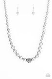 Paparazzi Accessories High-Stakes FAME - Silver Necklace Set