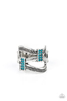 Paparazzi Accessories Urban Upscale - Blue Ring