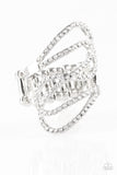 Paparazzi Accessories Chasing Starlight - White Ring