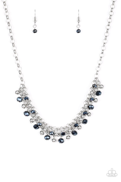 Paparazzi Accessories Trust Fund Baby - Blue Necklace Set