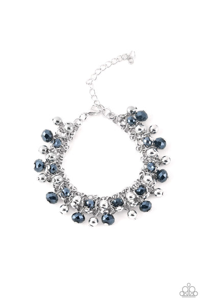 Paparazzi Accessories Just For The FUND Of It! - Blue Bracelet