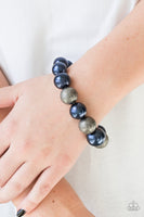 Paparazzi Accessories Humble Hustle - Blue Bracelet