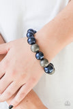 Paparazzi Accessories Humble Hustle - Blue Bracelet
