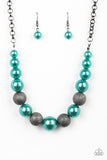 Paparazzi Accessories Color Me CEO - Green Necklace Set