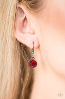 Paparazzi Accessories Starlit Socials - Red Necklace Set