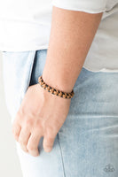 Paparazzi Accessories KNOT Another Word! - Brown Bracelet