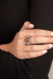 Paparazzi Accessories Rich With Richness - Brown Ring