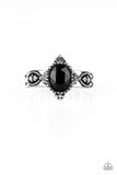 Paparazzi Accessories Pricelessly Princess - Black Ring