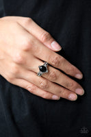 Paparazzi Accessories Pricelessly Princess - Black Ring