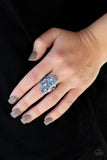 Paparazzi Accessories The Run-Around Blue Ring