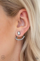 Paparazzi Accessories Delicate Arches - Black Earring