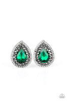 Paparazzi Accessories Debutante Debut - Green Earring