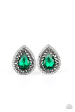 Paparazzi Accessories Debutante Debut - Green Earring