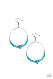 Paparazzi Accessories Retro Rural Blue Earring
