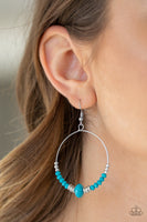 Paparazzi Accessories Retro Rural Blue Earring