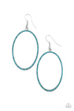 Paparazzi Accessories Dazzle on Demand Blue Earring