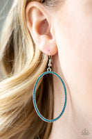 Paparazzi Accessories Dazzle on Demand Blue Earring